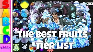(Pixel Piece) The Best Fruits Tier List In Pixel Piece