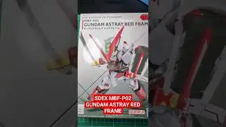 SDEX MBF-P02 GUNDAM ASTRAY RED FRAME #gundam #gunpla #sdgundam #sdex #redframe #gundamseed