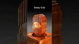 🔥 Perfect Fit 🔥Satisfying Wooden Physics Simulation in Blender 3D &mdash; So Smooth!