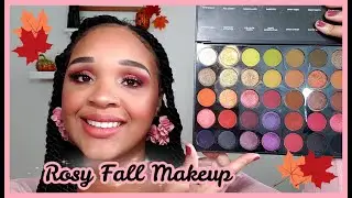 Rosy Fall Makeup | Beginner Friendly | MORPHE 35M BOSS MOOD Palette