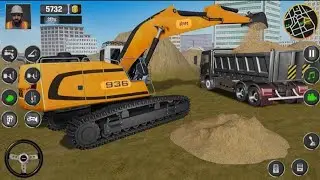 New City Road Construction Simulator game 3D- Real Drive JCB Dumper Truck 2026 - Android Gameplay 