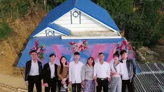 Toàn cảnh Mừng Tân Gia Lò Văn Thịnh & Lò Thị Bén Bản Mường Luân 1 Xã Mường Luân Điện Biên