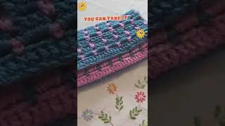 Learn how to crochet a bag 🧶 #crochet #diy #crochett #crochetaddict #handmade #crochetting #craft