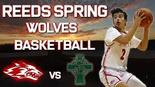 Reeds Spring Wolves Basketball vs Springfield Catholic Fighting Irish 1-12-21