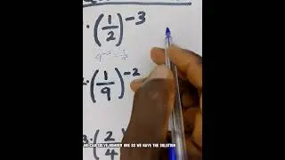 Japanese | Can You Solve? Negative Exponents Explained in 60 Seconds | Maths Trick #mathproject