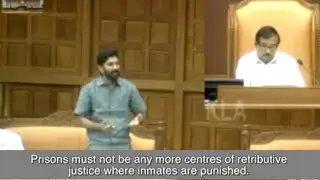 Honourable, Mr. V.T. Balram - speaking on Police reforms.