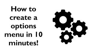 HOW TO CREATE OPTIONS MENU IN Unreal Engine 4  in 10 MINUTES!