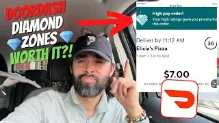 Is The DoorDash Diamond Zone Worth It For Delivery Drivers?!