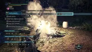 tutorial hacha cargada - Monster Hunter World