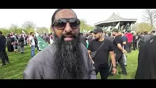Imran Khan Birmingham Protest 17/04/22 Small Heath Park PTI PAKISTAN 🇵🇰 ❤ (8/15)