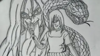 Orochimaru | Drawing | Fictional Character 2