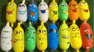 Making Slime With Funny Balloons Videos Satisfying Video Hello Kitti balloon slime ASMR slime video