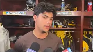 Ethan Salas on Spring Training with the San Diego Padres! Via: @973TheFanSD