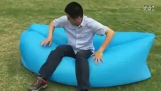 $35 Inflatable Sofa laybag Hiking Camping Hangout Beach Saco de dormir lay bag Air Sleeping bag
