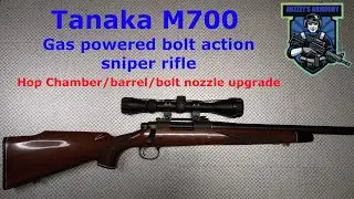 Tanaka M700 Hop and barrel upgrade. Action army hop chamber