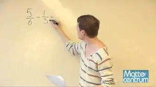 Subtraktion av bråk