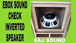 EBOX SOUND CHECK INVERTED SPEAKER NAKATAOB