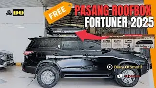 🔴Cara Paling Mudah Pasang Roofbox di Toyota Fortuner 2025  | Diary Otomotif