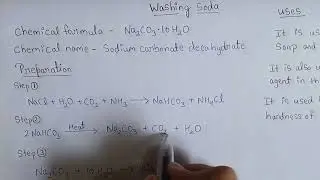 Washing soda|| Acid base and salt|| class 10th|| chemistry