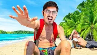 Going to an Island Challenge Will we be able to reach the island in the middle of the ocean 🌊