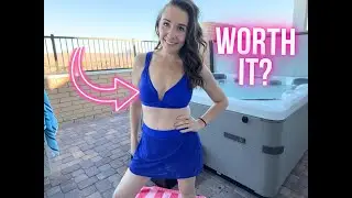 Hanna Nikole High Waisted Bikini with Mesh Swim Skirt &ndash; Modest Tummy Control 2 Piece 2026!