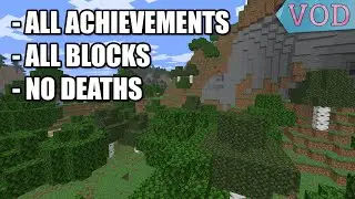 Can I 100% Minecraft in HARDCORE? (Attempt 1)