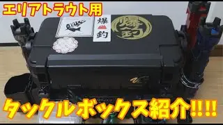 エリアトラウト用タックルボックス紹介　新フランのゆっくり釣り日誌9日目【エリアトラウト】【ゆっくり実況】