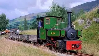 NARROW GAUGE STEAM AT THRELKELD QUARRY: PART 1 - CLIMBING TO THE INNER QUARRY: July 2016