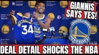 CONFIRMED: Giannis accepts&mdash;negotiation detail leaks and shocks the NBA HARD | Warriors News