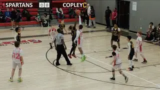 Spartans 6th Grade Basketball - B Team vs Copley - 12/20/2025