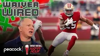 Mitchell, Mason could add value at RB off waivers  | Fantasy Football Happy Hour | NFL on NBC