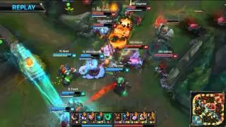 Gamsu Jarvan IV AD DMG Combo | NA LCS TL vs DIG Highlight | 6/21/2015