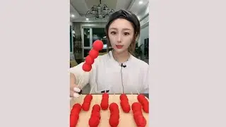 ASMR Eating Sounds Fruit Chocolate MUKBANG MIZA ASMR