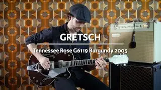 Gretsch Tennesse Rose G6119 Burgundy 2005 played by Alex Labrie | Demo @ The Fellowship of Acoustics