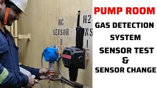 Omicron-PUMP ROOM Gas detection system || Sensor Test & Change