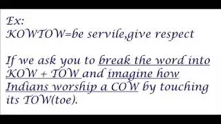 How To Memorize GRE 3500 Words - Best Way