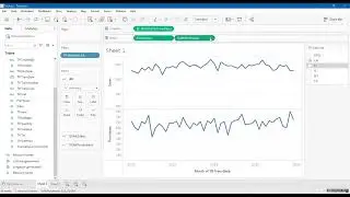 Sales vs Purchases Dual Line Graph