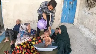 Nomadic Life: Nomadic Shelter: A Day in the Life of Maryam and Her 5-Month-Old Son