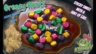 Trying Keemies Greasy Runtz THCa Flower
