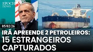 Irã confisca navios estrangeiros: 15 pessoas detidas; Fim de restrição nuclear e+