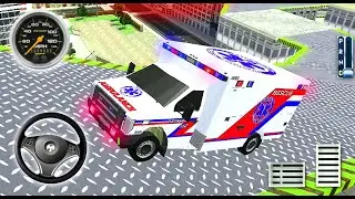 Emergency Ambulace Roof Jumping Stunts Driving Simulator 2020 | Android GamePlay | BAMG Games