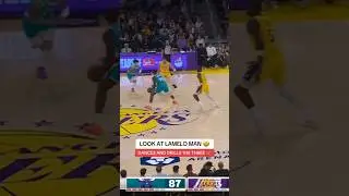 Ламело забивает трёхочковый #nba #баскетбол #lameloball