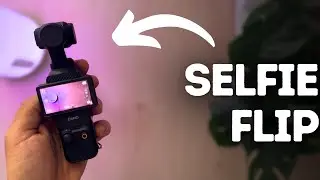 How to Turn On/Off Selfie Flip on DJI Osmo Pocket 3?