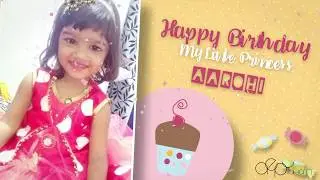 Special Birthday Video - Birthday Photo Slideshow Video - Children Video Memory Album Slideshow