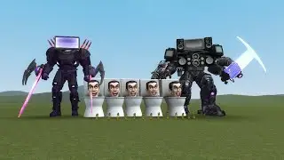 ASTRO SPEAKERMAN BOSSES VS MUTANT SKIBIDI TOILETS! IN GMOD! GAME 2026!