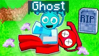 Tele Died and Became a GHOST in Minecraft