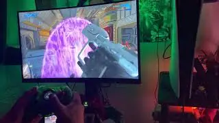 Xbox Series S Duke Controller Halo Master Chief Collection Gameplay (120 FPS)