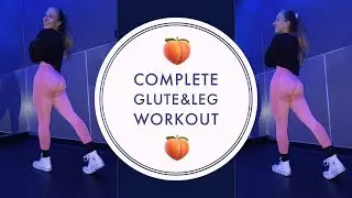 COMPLETE GLUTE & LEG WORKOUT! || GLUTE & HAMSTRING FOCUSED || VLOG
