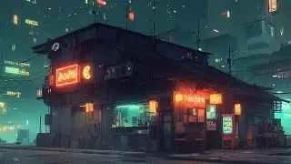 Rainy Neon Streets 🌧️ Lofi Beats to Study, Chill, & Dream