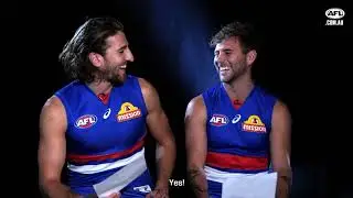 Bad jokes for Father's Day | Marcus Bontempelli and Caleb Daniel | 2020 | AFL